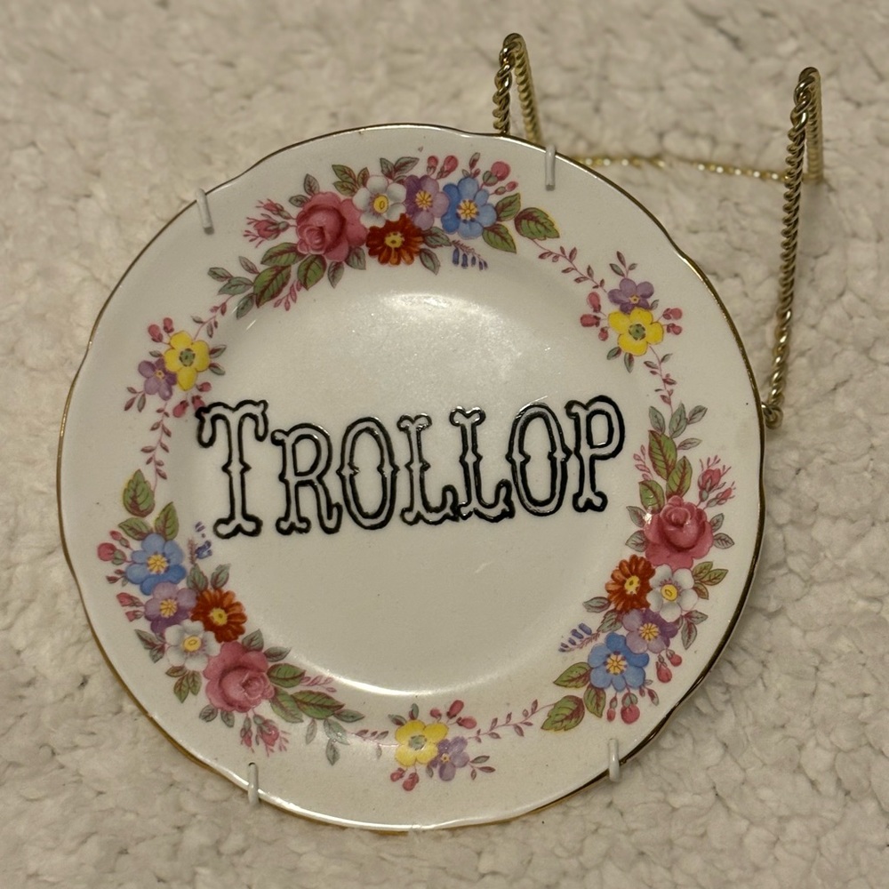 Insult Tea Saucer.